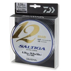 Daiwa Saltiga 12 Braid 0,35mm 45,3kg 600m Multicolor