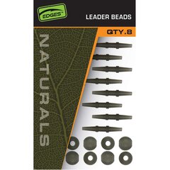 Fox Edges Naturals Leader Beads x 8